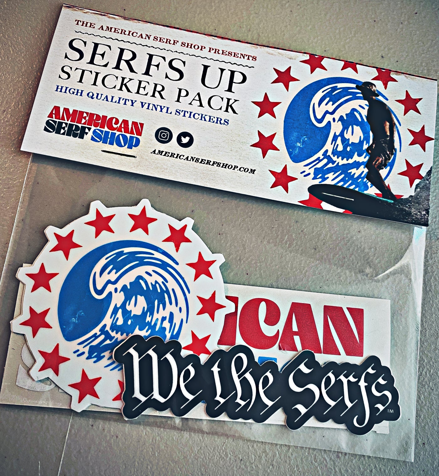 Serfs Up Sticker Pack